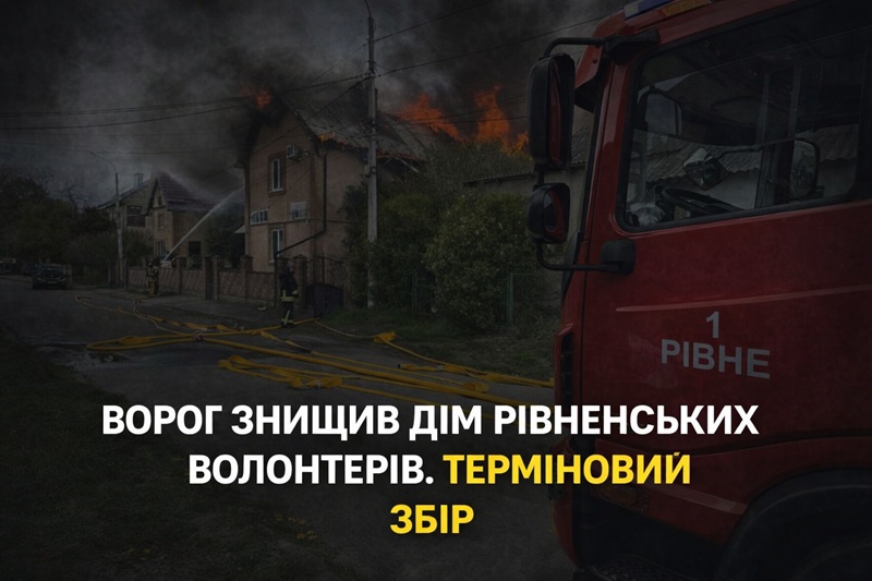 Російська атака на Рівненщину: родина волонтерів Мирослави та Максима Сухан …