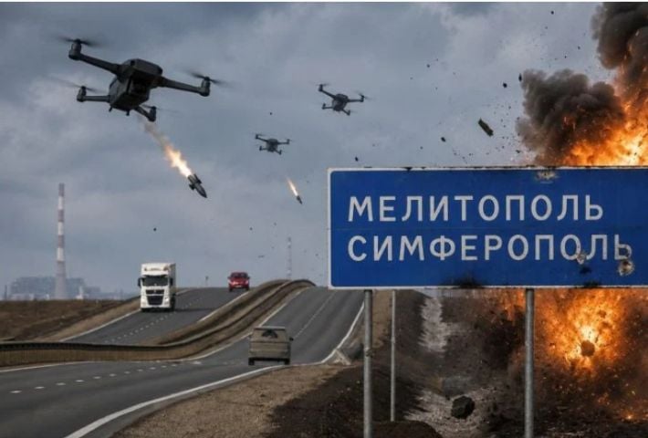 «Російська рулетка» сухопутного коридору до Криму: ЗСУ перерізають найважливішу артерію …