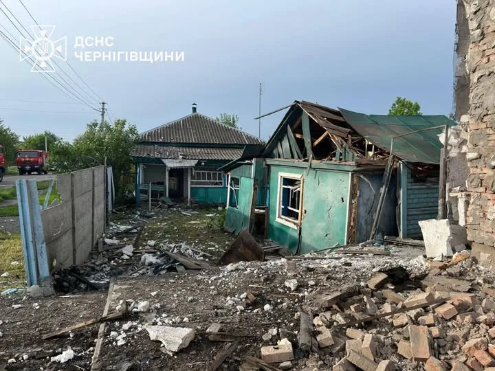 Російський БпЛА обстріляв відпочинковий комплекс на Чернігівщині