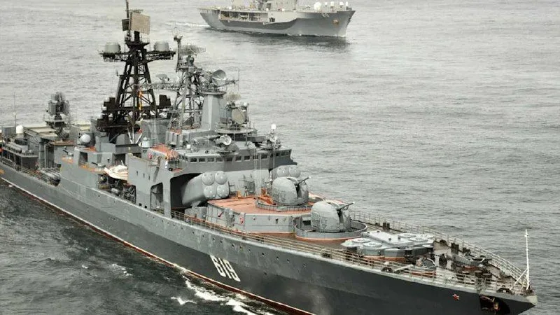 Російський есмінець «Сєвєроморськ» з’явився біля Фемарна