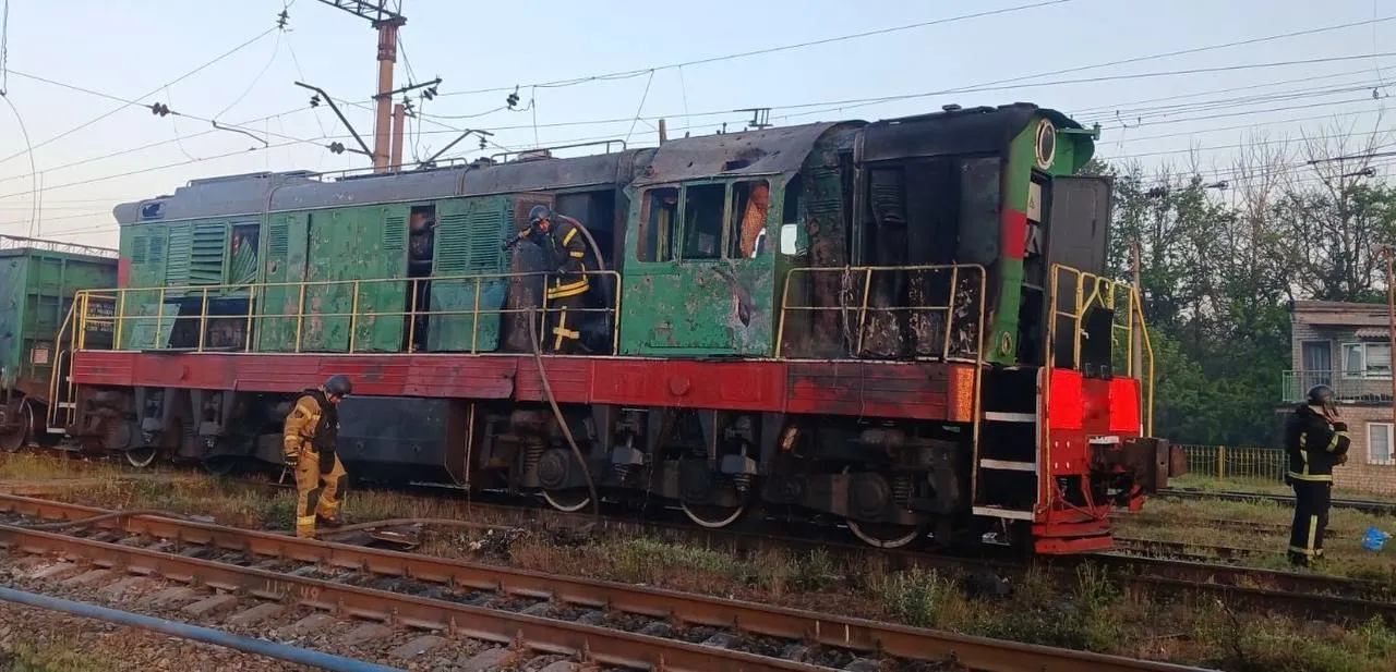 Російські дрони атакували залізницю на Дніпропетровщині