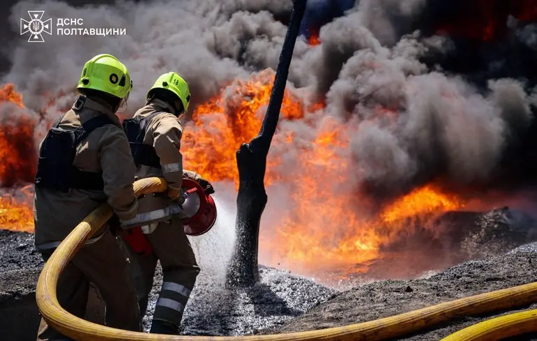 Росіяни атакували Полтавську область: пошкоджено підприємство