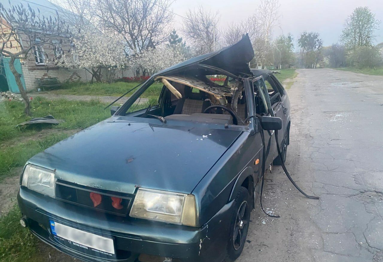 Росіяни атакували цивільну автівку на Харківщині