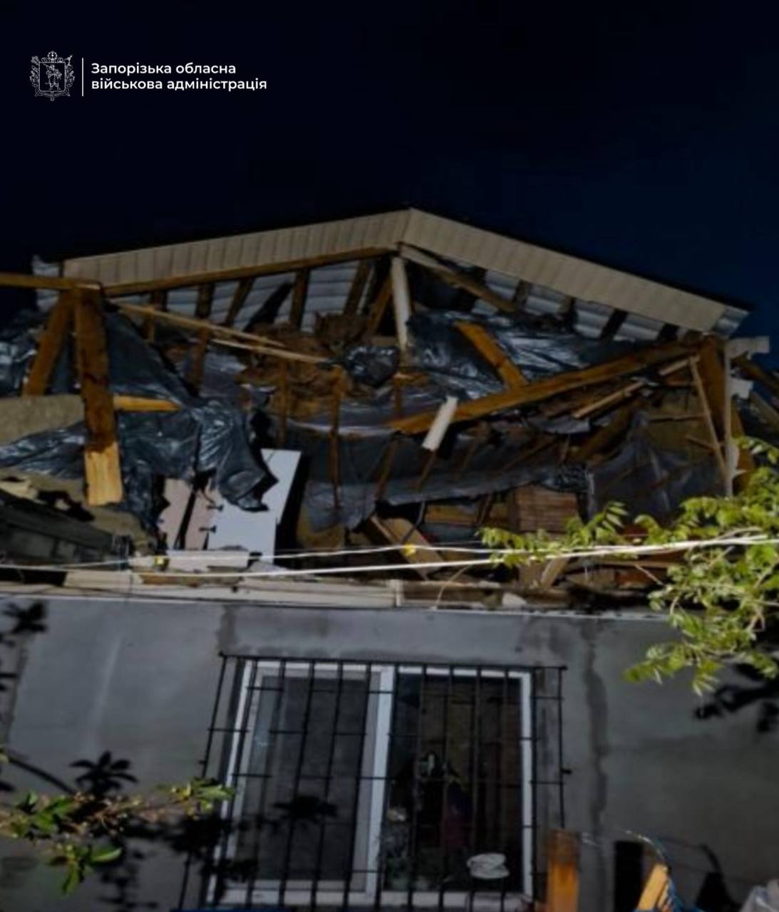 Рαшиcτи вдарили по Запорізькому району: розтрощено будинок