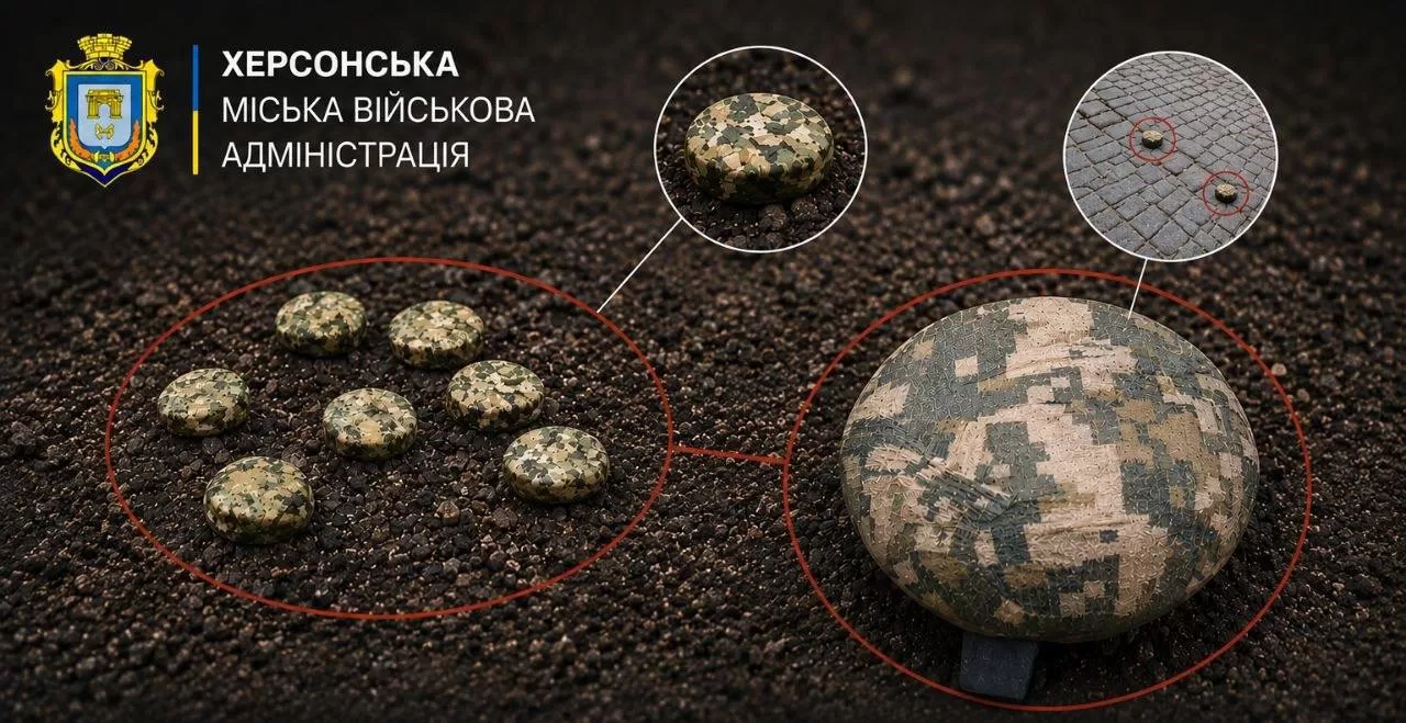 Росіяни замінували частину Херсона протипіхотними мінами “Пряник”