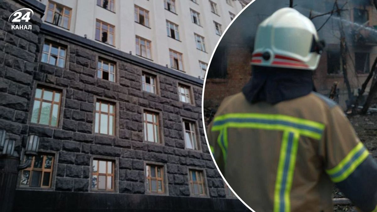Росіяни під час нічної масованої атаки пошкодили будівлю Кабміну