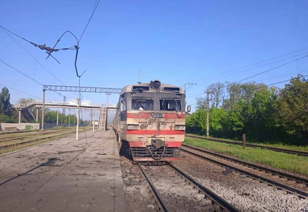 Росія атакувала залізничну станцію на Запоріжжі, є поранені