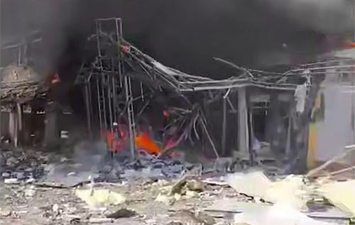 Росія вдарила КАБами по підприємствах Запоріжжя. ВІДЕО
