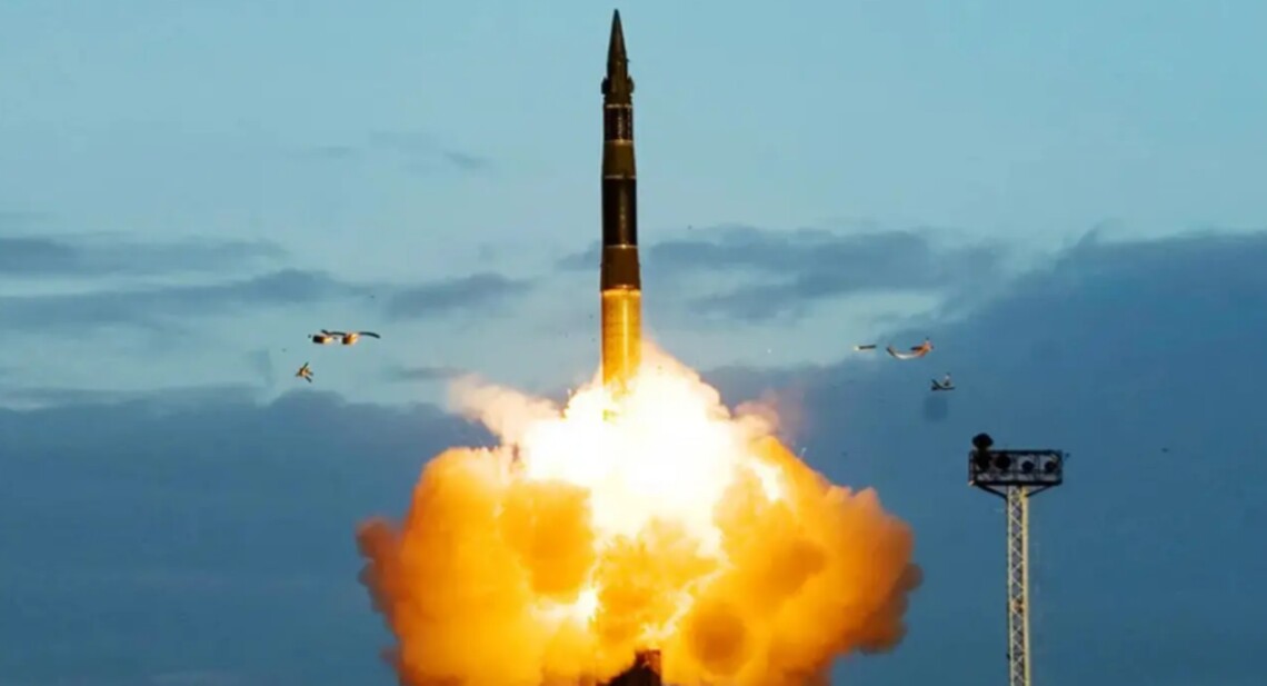 Росія запустила ядерну ракету без бойової частини по Білій Церкві