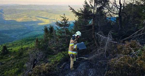 Рятувальники ліквідували три загоряння на схилах гори Пікуй