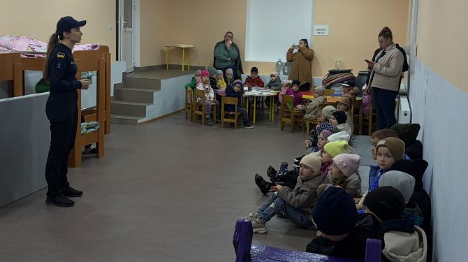 Рятувальники провели урок безпеки для дошкільнят у селі Недобоївці