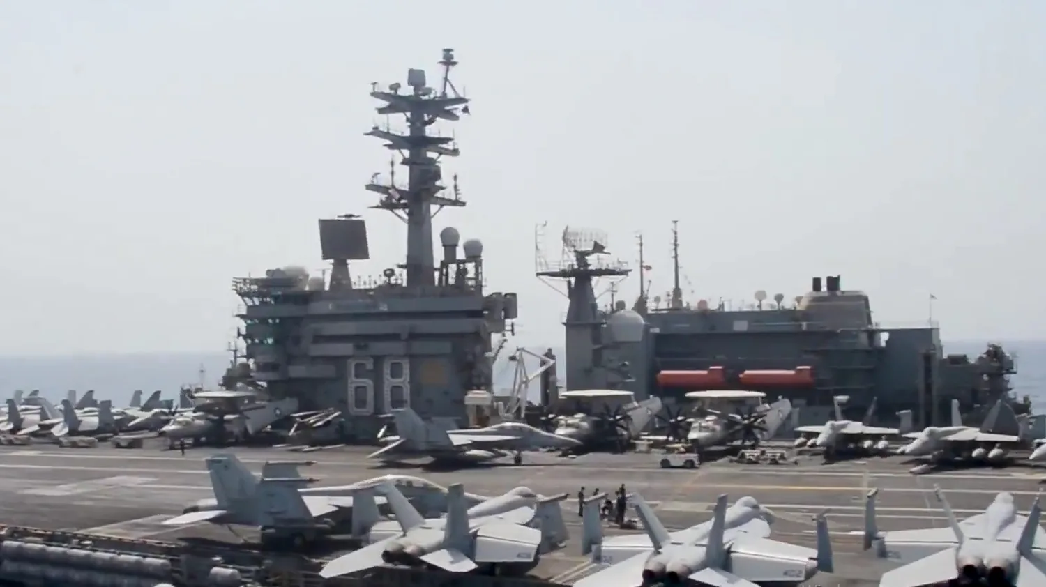 США розгорнули авіаносну ударну групу Nimitz у Карибському морі на …