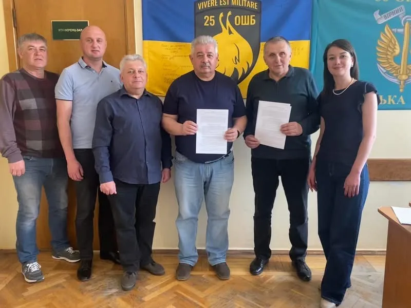Саранчуківська громада першою на Тернопільщині підписала угоду з музеєм визвольної …