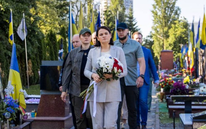 Світлана Тихановська прибула до Києва вперше з 2020 року