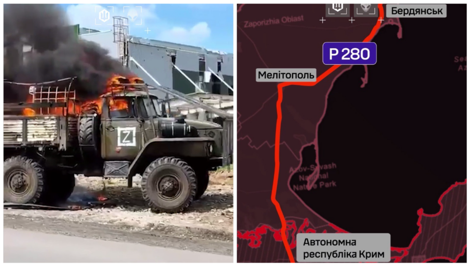 Секретні ударні «крила» Nemesis заблокували ворожий логістичний маршрут Маріуполь — …