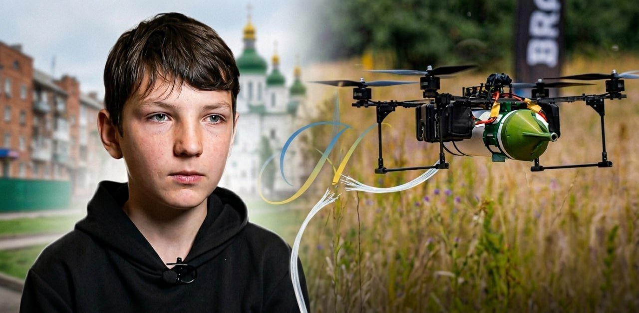 Семикласник із Чернігівщини перерізав FPV-дрон і врятував шістьох дітей