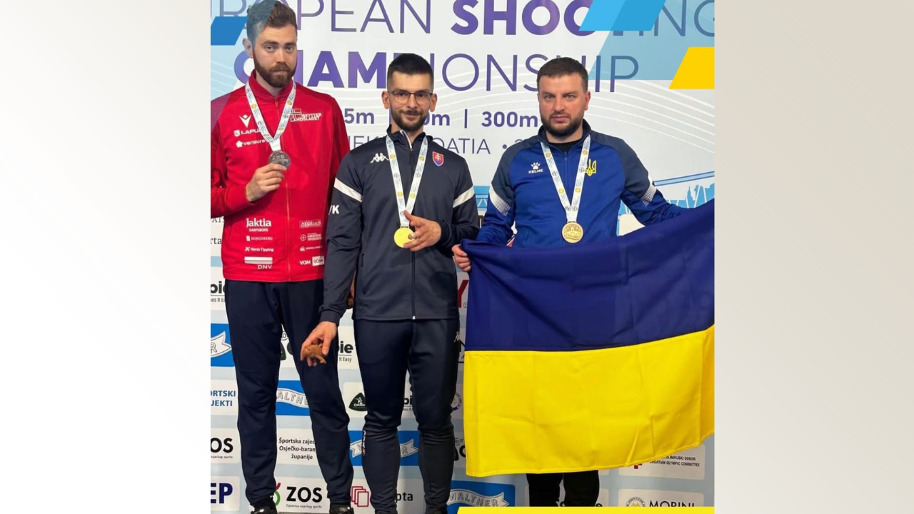 Сергій Куліш виборов бронзу чемпіонату Європи з кульової стрільби