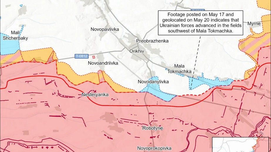 ЗСУ звільнили Малу Токмачку на Запоріжжі, – ISW