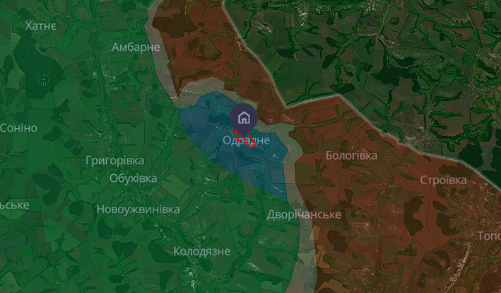 Сили оборони звільнили Одрадне на Харківщині