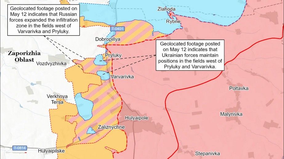 ЗСУ просунулися біля двох сіл на Запоріжжі, – ISW