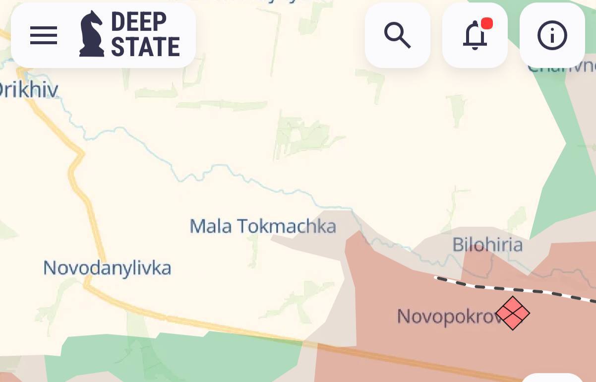 Сили оборони повністю звільнили Малу Токмачку, — ISW