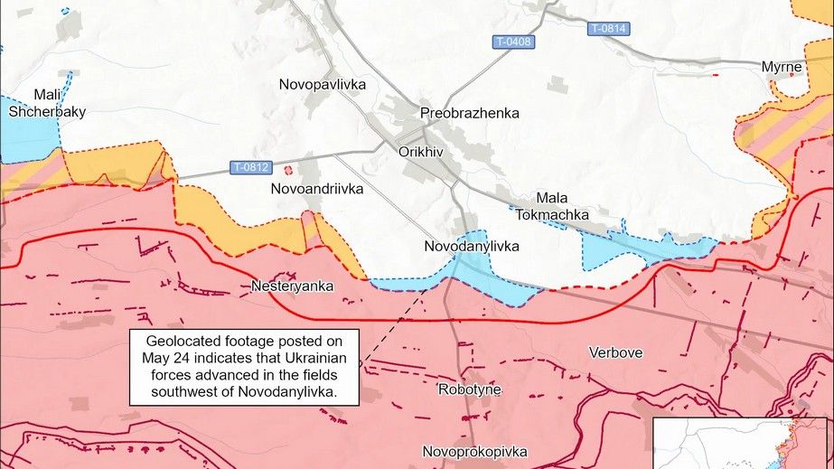 ЗСУ просунулися поблизу Оріхова на Запоріжжі, – аналітики