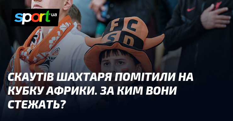 Скаутів Шахтаря помітили на Кубку Африки. За ким вони стежать?