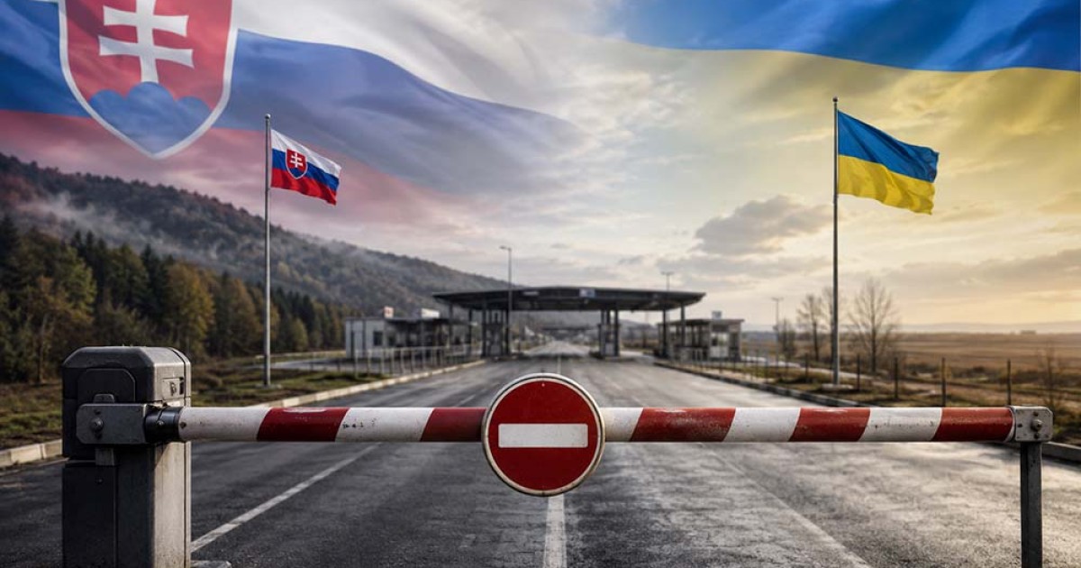 Словаччина вперше тимчасово закривала всі пункти пропуску через атаку дронів …