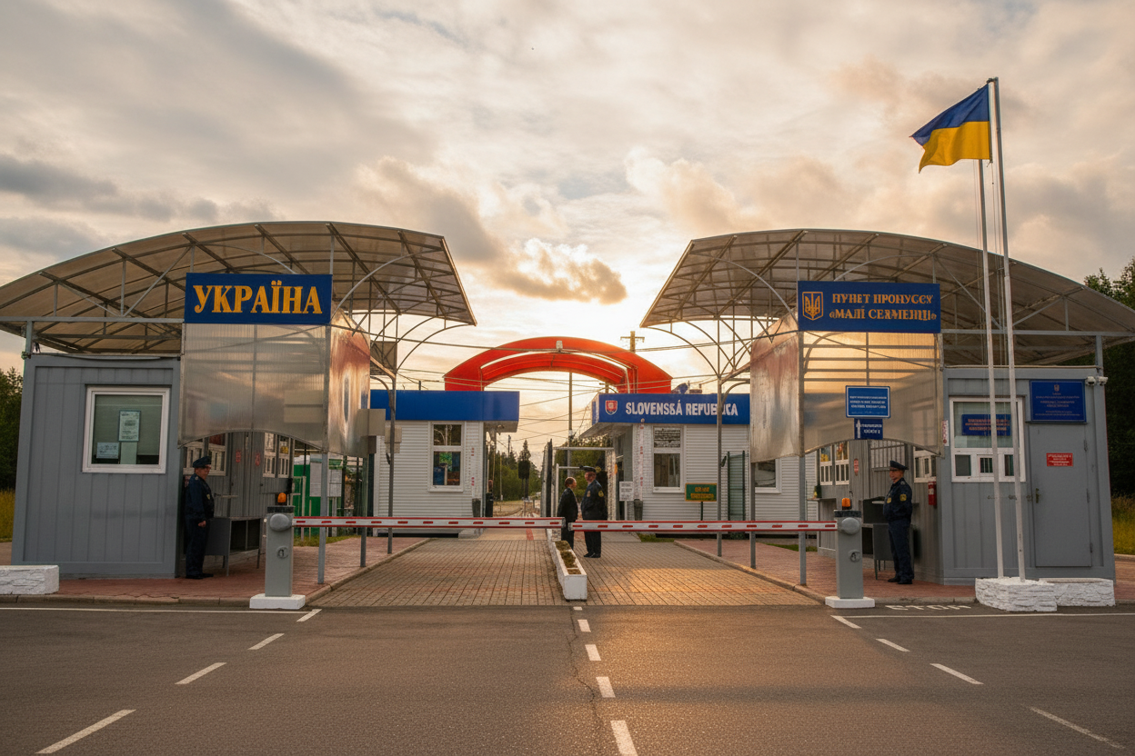 Словаччина закрила всі пункти пропуску на кордоні з Україною