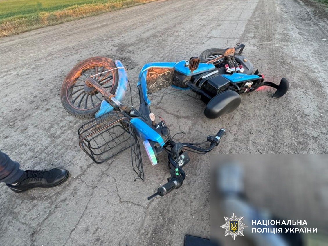 Смертельна ДТП у Дар’ївській громаді: загинув водій скутера