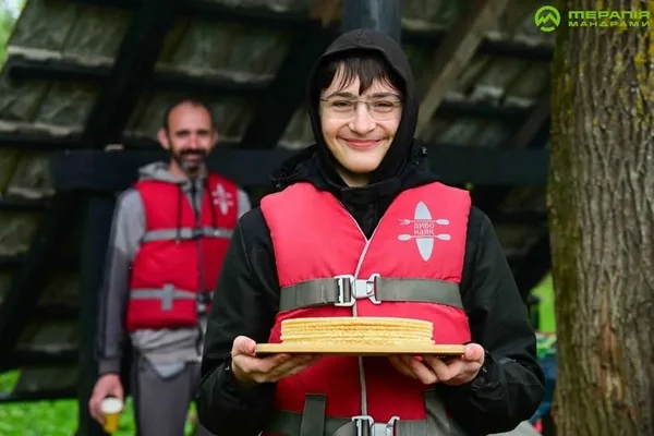 Сплав річкою Стрий для захисників та їхніх родин