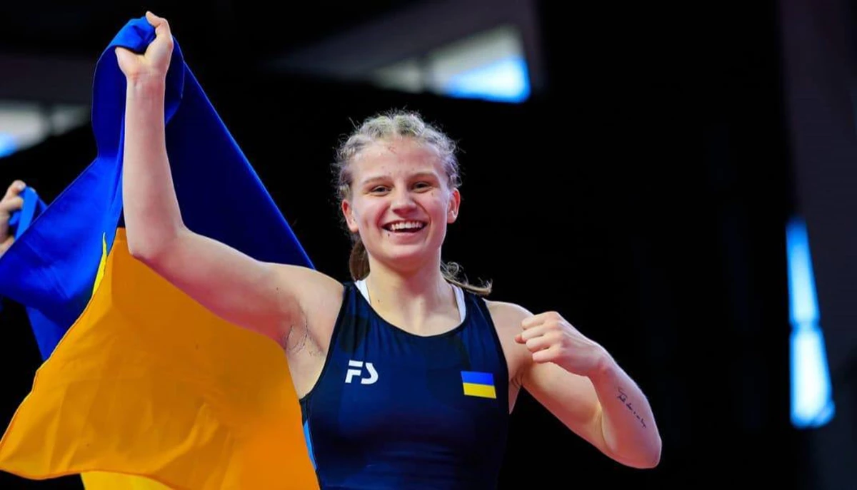 Спортсменка з Полтавщини стала чемпіонкою Європи U17 з вільної боротьби