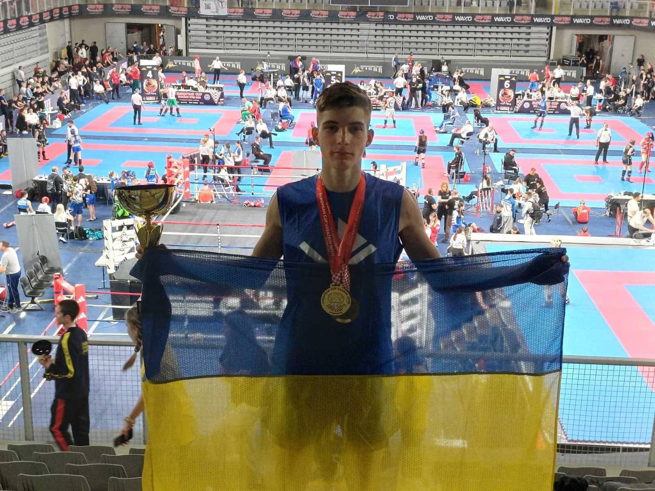 Спортсмен із Кропивницького здобув золоту медаль Кубку Європи з кікбоксингу