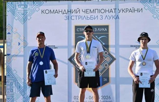 Спортсмен із Рівненщини став чемпіоном України зі стрільби з лука