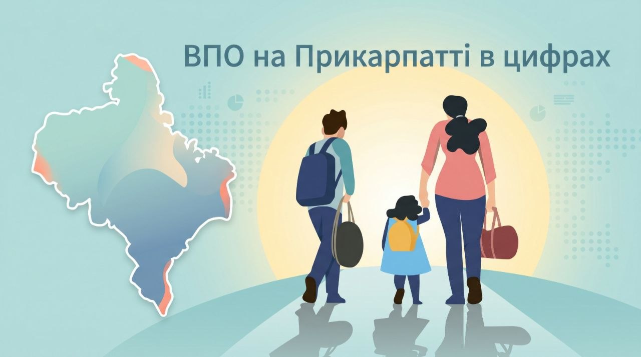 Стало відомо, скільки ВПО нині мешкає на Івано-Франківщині