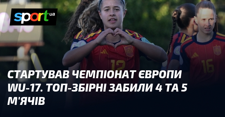 Стартував чемпіонат Європи WU-17. Топ-збірні забили 4 та 5 м'ячів