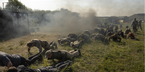 Стрільба, дрони і такмед: луцький «Любарт» провів військовий вишкіл (фото)