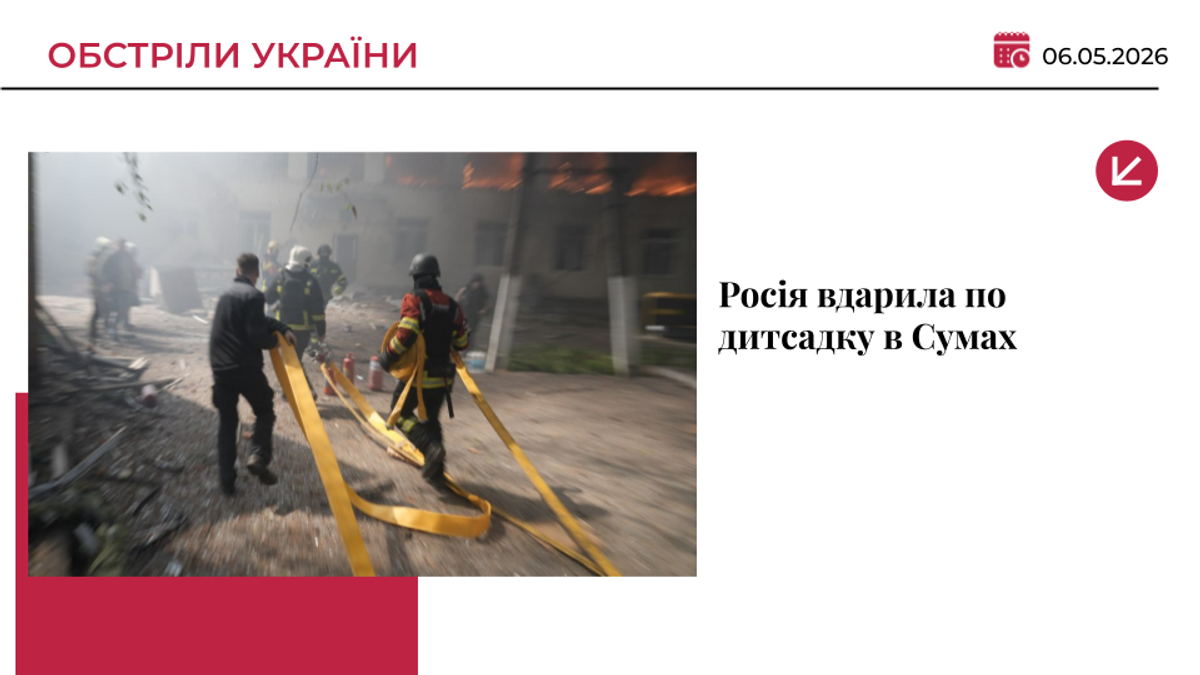 Російські дрони вдарили по дитсадку в центрі Сум: триває рятувальна …