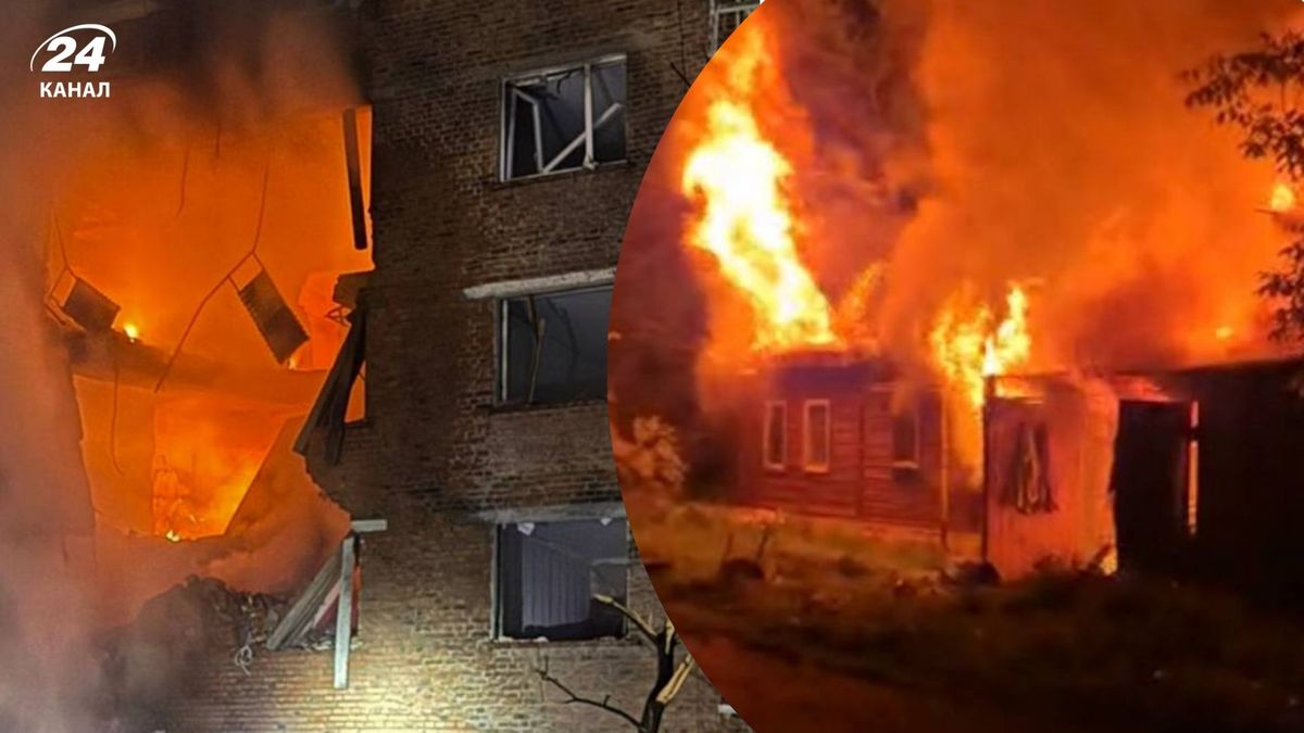 Сумщину масовано атакували БпЛА: у Конотопі дрон зруйнував частину будинку, …