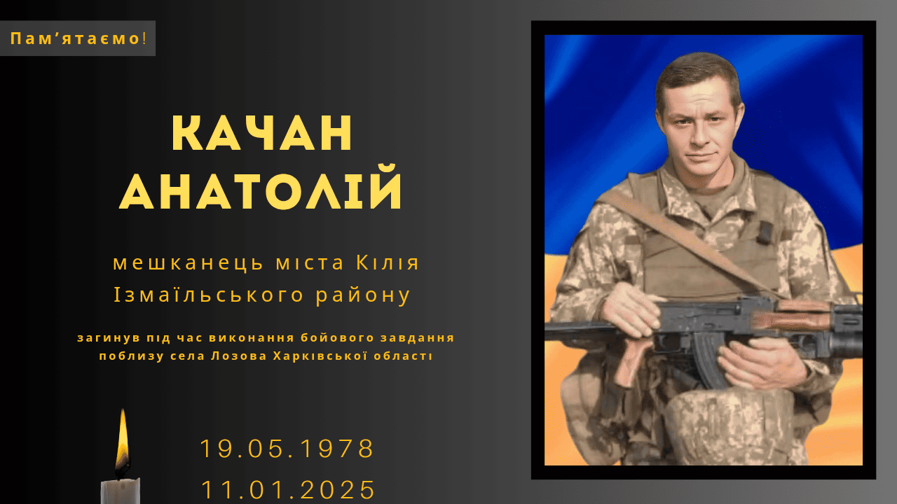 Памʼяті тих, кого вбила Росія: Качан Анатолій