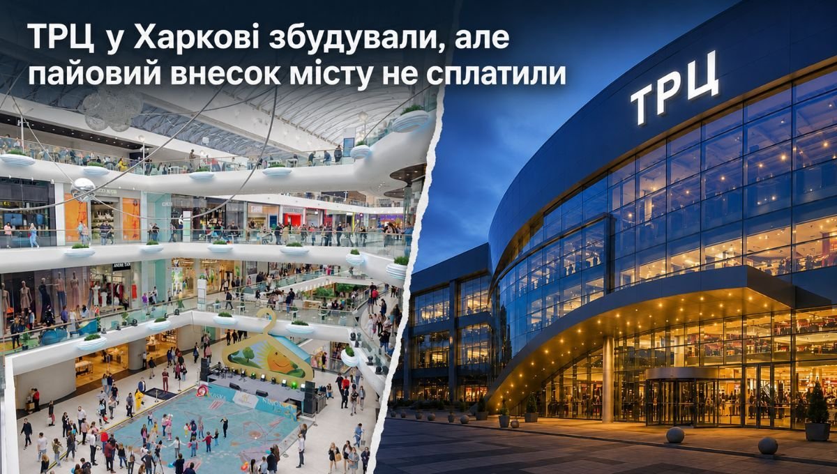 ТРЦ "Нікольський" у Харкові збудували ще у 2021, але пайовий …
