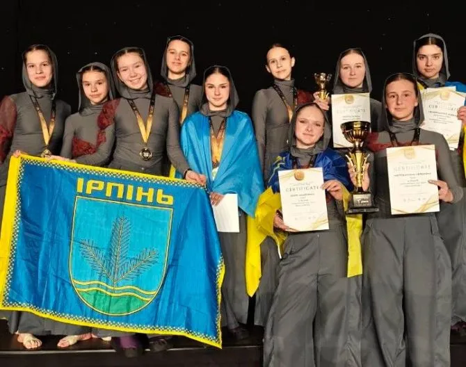 Танцівниці з Ірпеня вибороли «золото» на міжнародному конкурсі у Хорватії