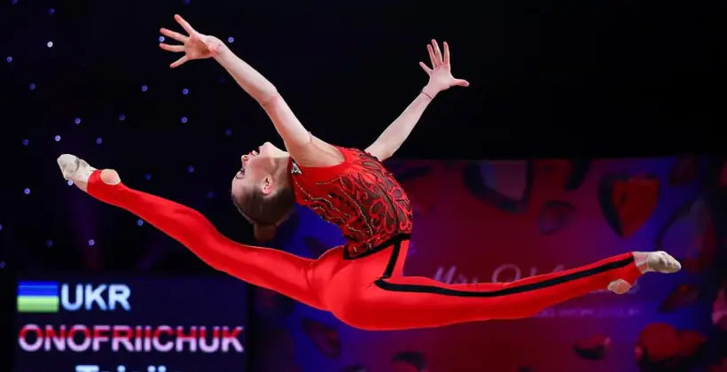 Таїсія Онофрійчук виграла золото Європейського кубка з художньої гімнастики в …