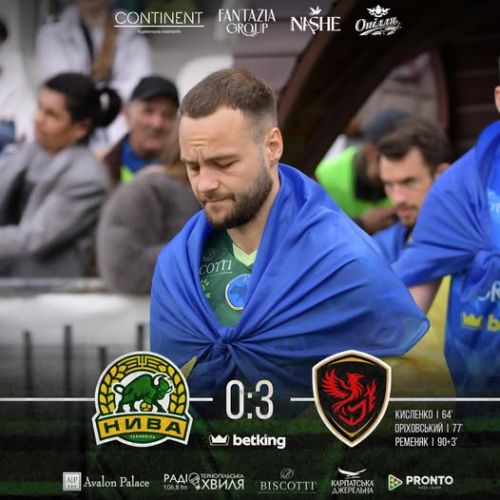 Тернопільська «Нива» розгромно програла «Феніксу-Маріуполю»