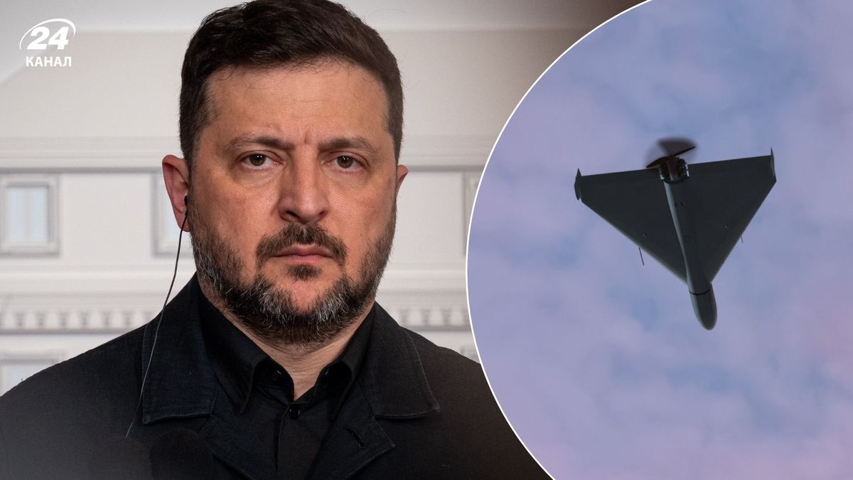 Тисячі дронів у небі: Зеленський назвав, скільки БпЛА використала Росія …