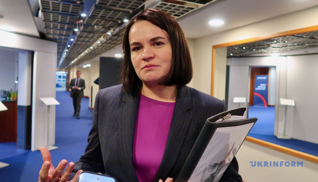 Тихановська хоче зміцнити політичну та громадську співпрацю з Україною