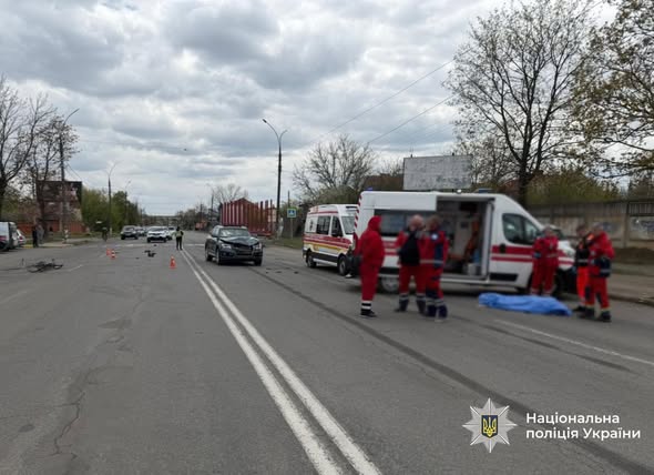 Трагедія у Коломиї: на пішохідному переході загинула 74-річна жінку-велосипедистка