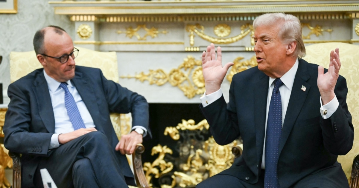 Трамп закликає Мерца надати перевагу Україні над Іраном