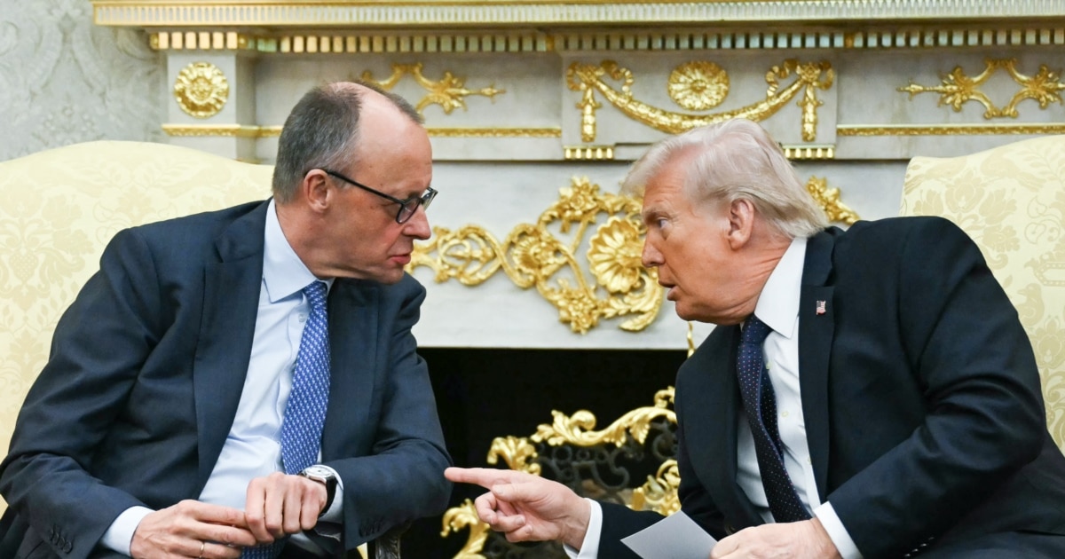 Трамп проти Мерца: як виникла суперечка між лідерами двох наймогутніших …