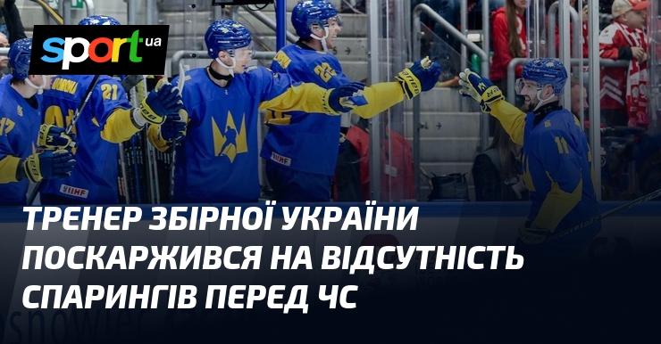 Тренер збірної України поскаржився на відсутність спарингів перед ЧС